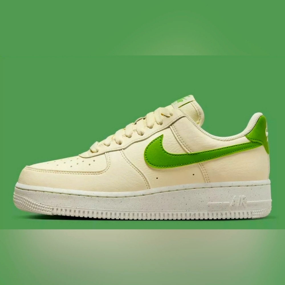 Nike Air Force 1 '07 Shoes 'Coconut Milk Chlorophyll' DV3808 102  10.5w 9m